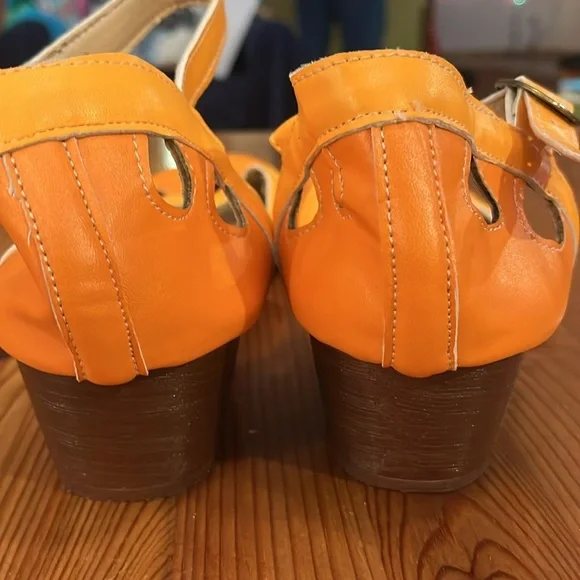 Lostis Chunky women's shoes sandals plus size leather shoes size 43 - Picture 6 of 13